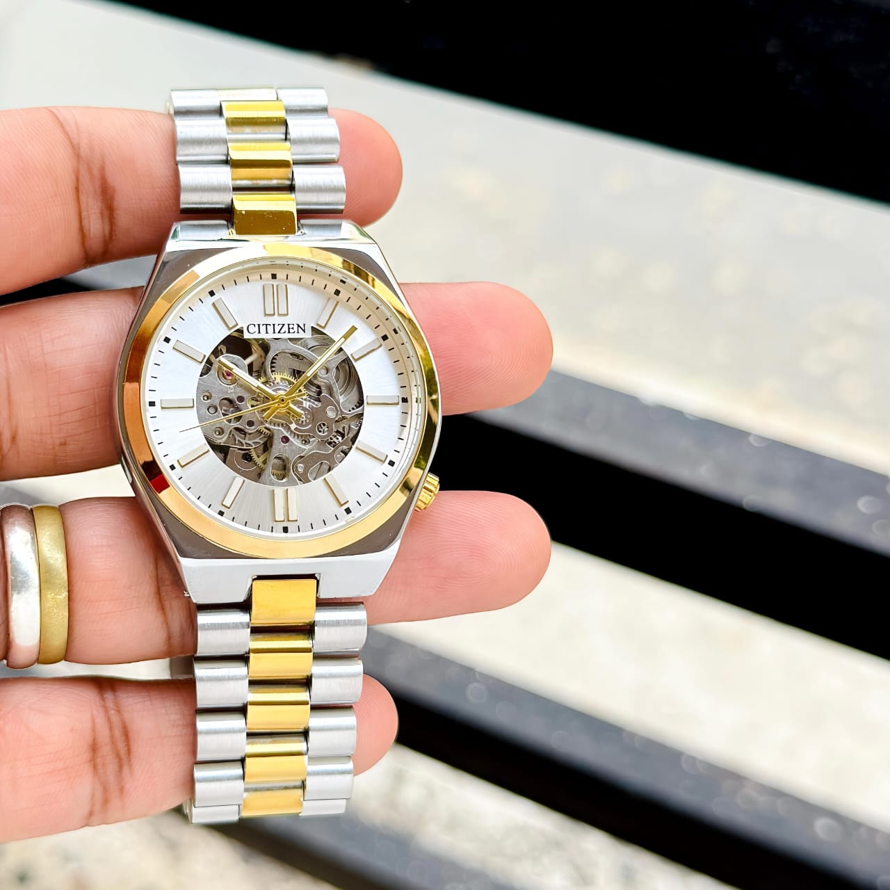 New Citizen Tsuyosa Open Heart Premium Automatic